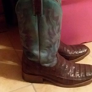 Gator skin cowgirl boots
